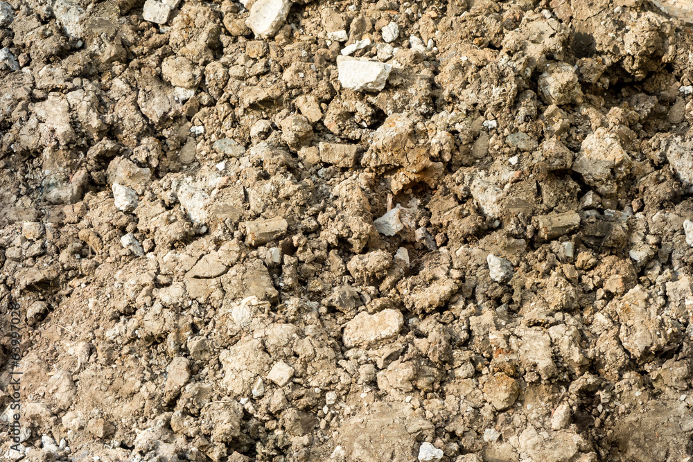 Rough dry soil texture background Rough dry soil texture background