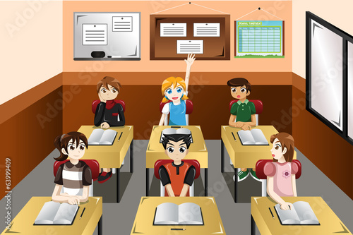 Kids in classroom