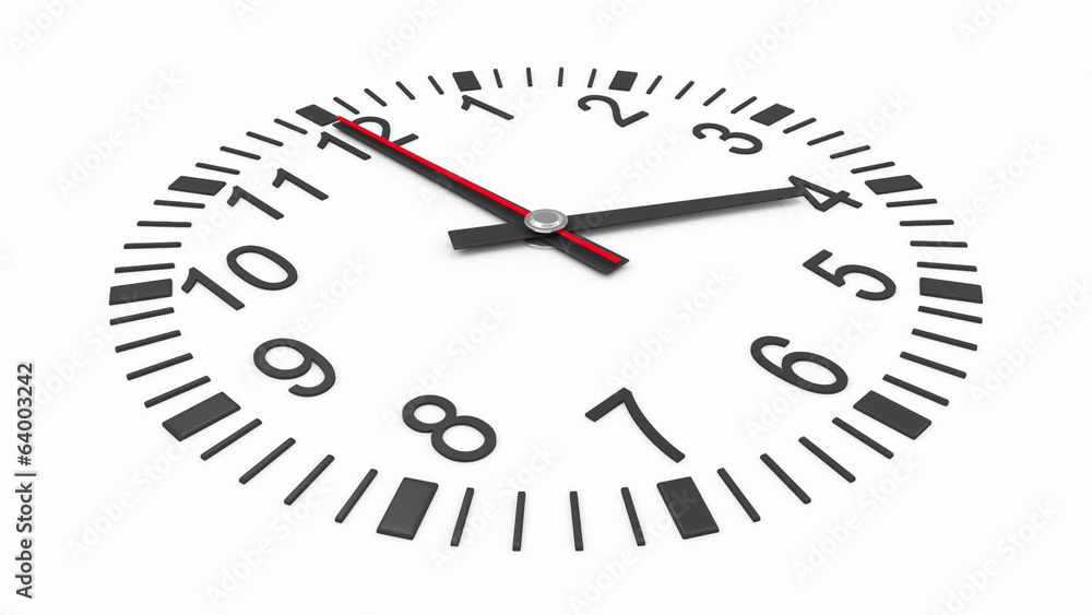 Seamless Looping Animation of Clock. HQ Video Clip Seamless Looping Animation of Clock. HQ Video Clip