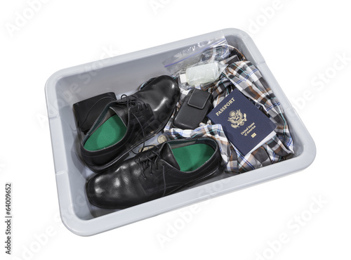 Airport Screening Security Tray photo