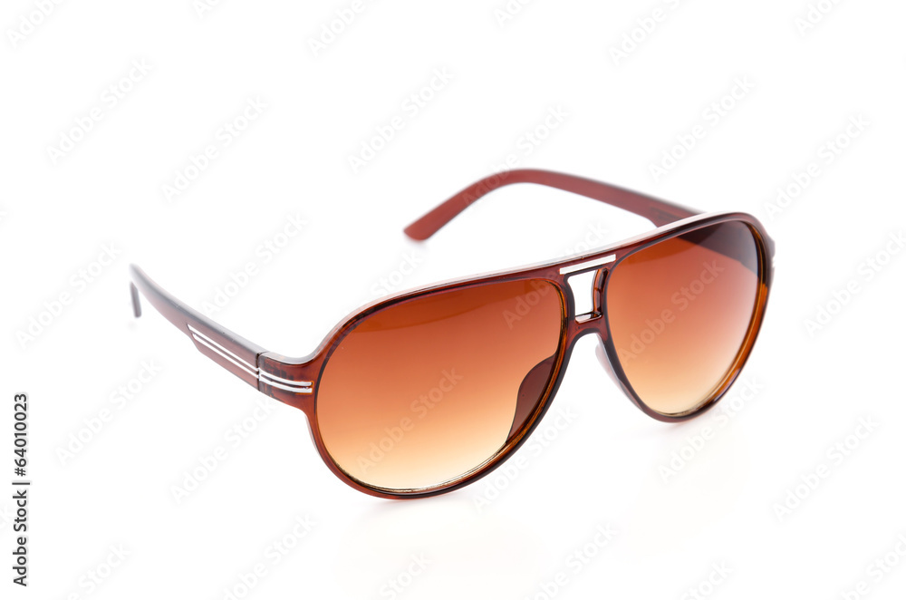 Sunglasses isolated white background