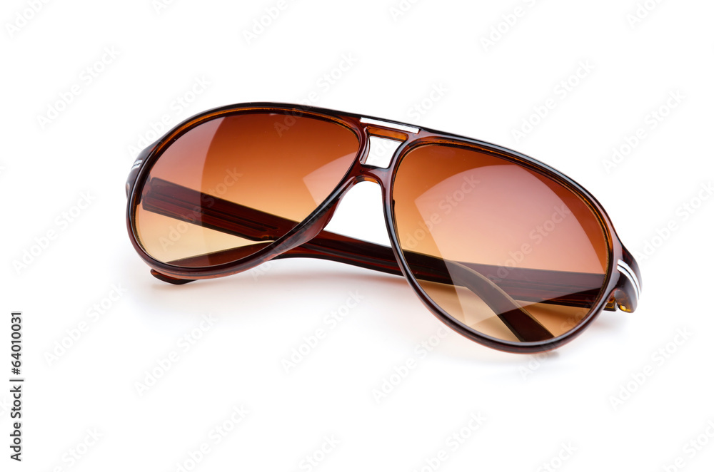 Sunglasses isolated white background Sunglasses isolated white background