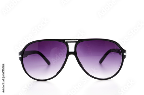 Sunglasses isolated white background © siraphol