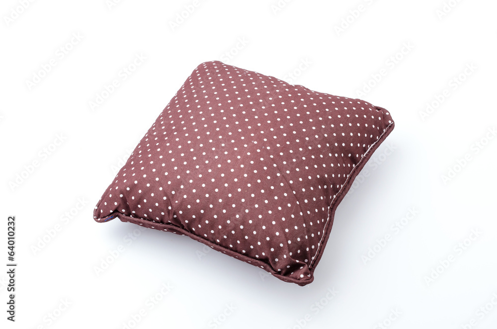 Pillow isolated white background Pillow isolated white background