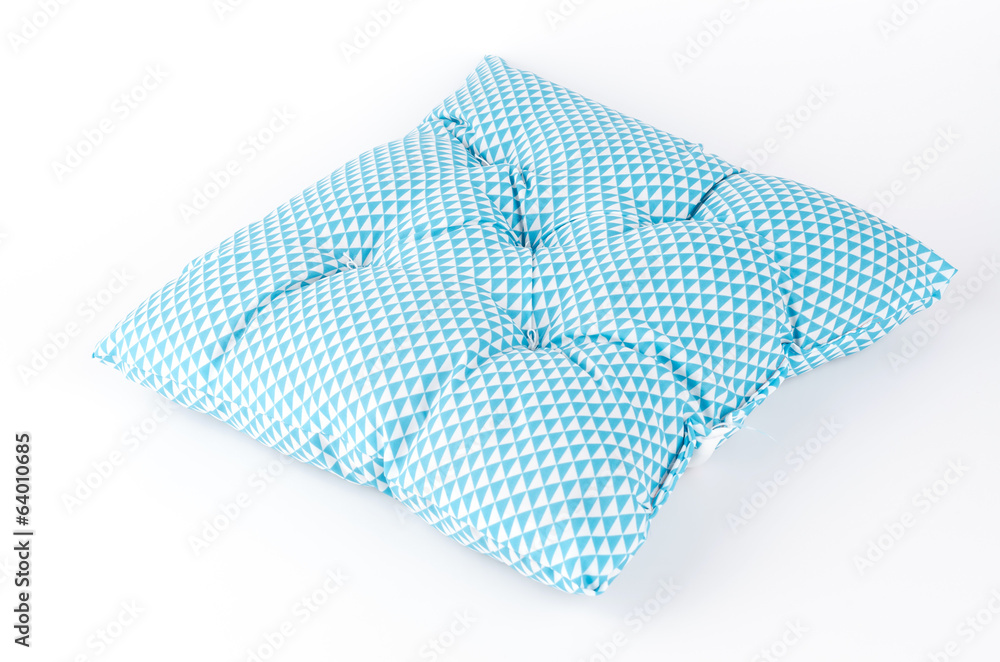 Pillow isolated white background Pillow isolated white background