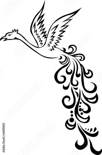 Phoenix berd tattoo