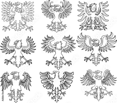 Heraldic eagle