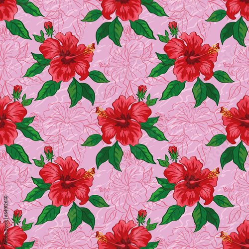 Seamless floral background