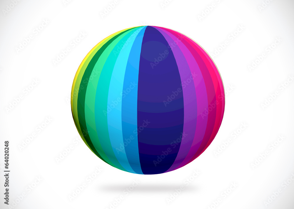 Abstract 3d sphere illustration for your design Abstract 3d sphere illustration for your design