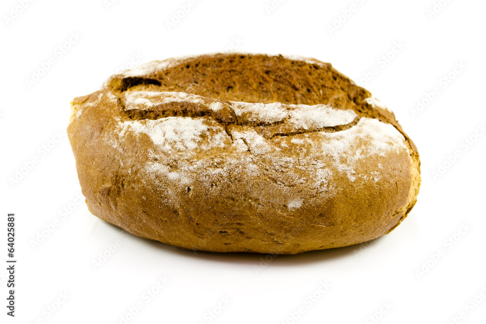 Frisch gebackenes Braunes Brot Frisch gebackenes Braunes Brot