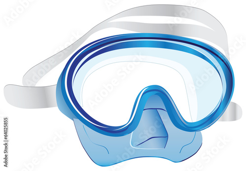Swim scuba mask
