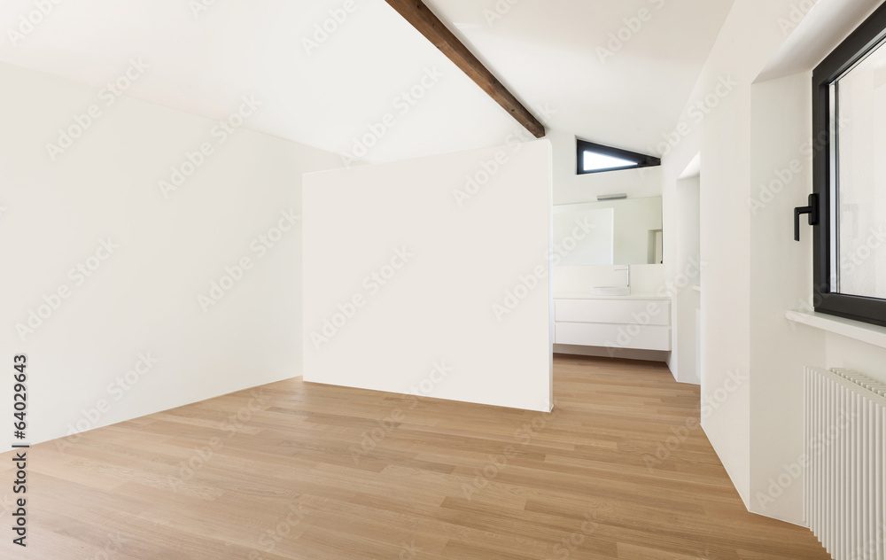 beautiful modern loft, large room with a view of the bathroom beautiful modern loft, large room with a view of the bathroom