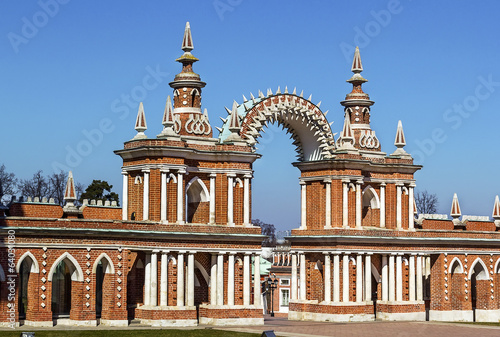 Canvas Print Tsaritsyno Park, Moscow