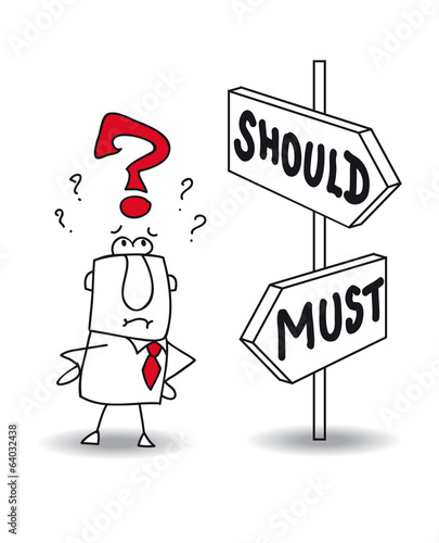 Should and must