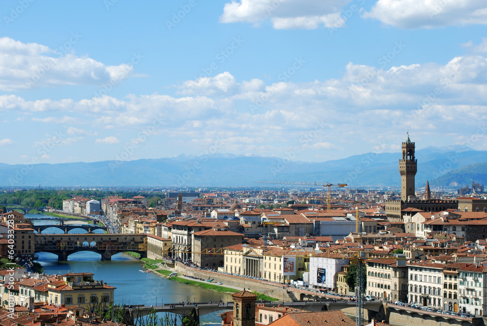Fototapeta premium Florence, city of art, history and culture - Tuscany - Italy 125