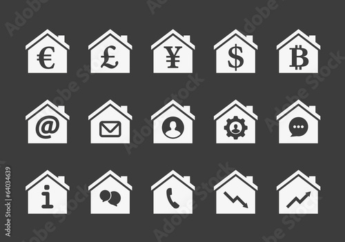 House icon set
