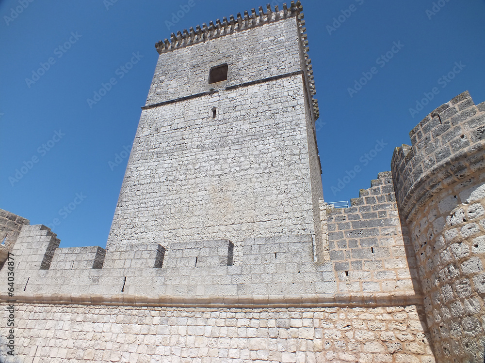 Castillo de Portillo (Valladolid). Torre del homenaje