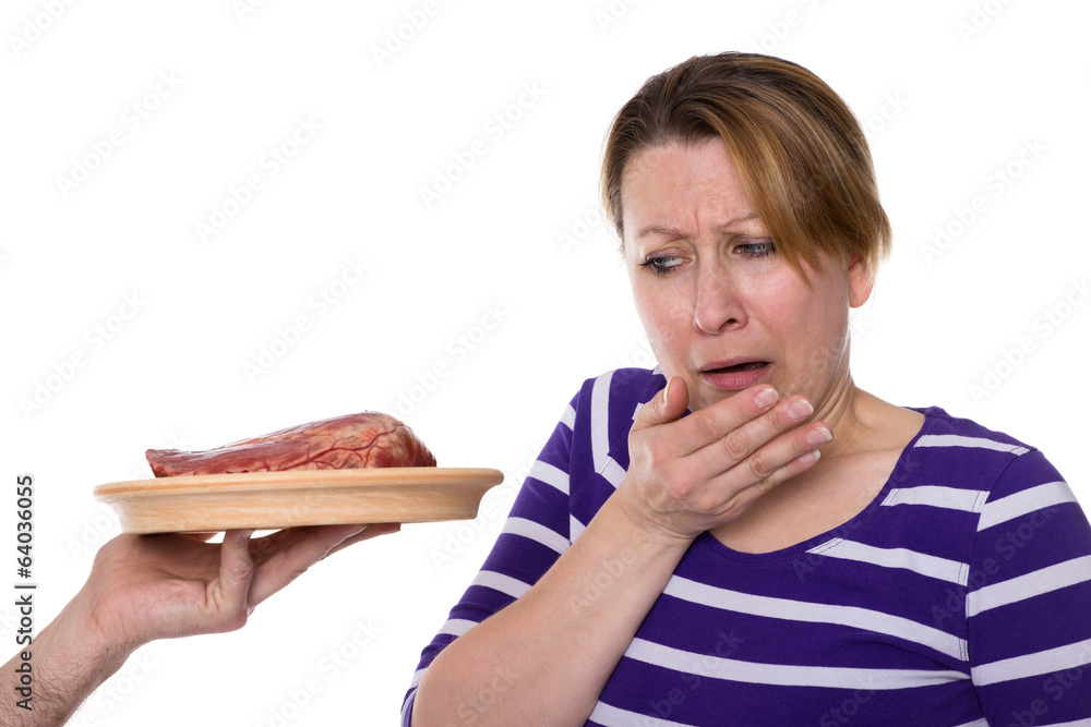 Ekel vor Fleisch StockFoto Adobe Stock