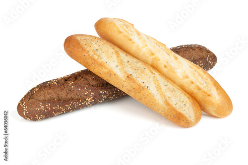 Various of french baguette