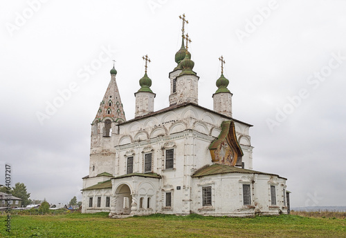 Ancient church of St. Dmitry Solun in Veliky Ustyug photo