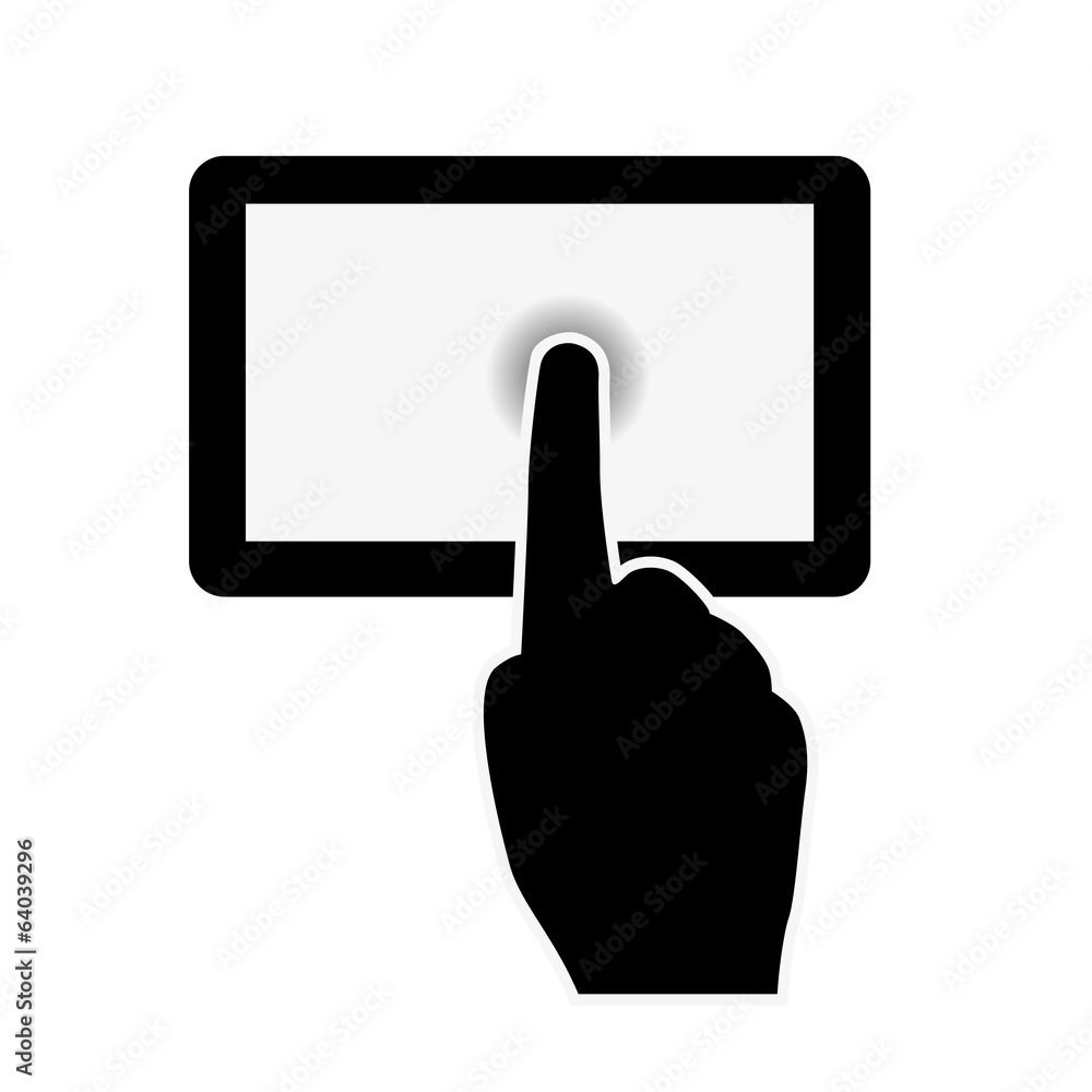 hand touch screen hand touch screen