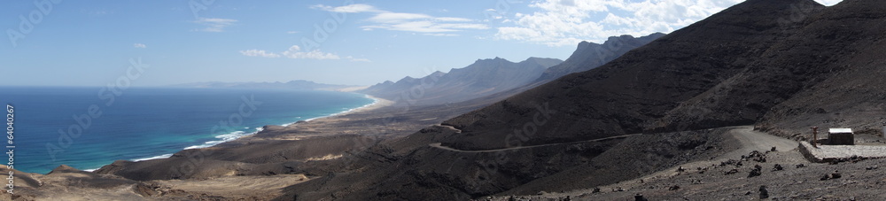 Fuerteventura. Panorámica Desde El Mirador De Cofete Fuerteventura. Panorámica Desde El Mirador De Cofete