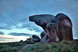 Granite boulders in Australian outback