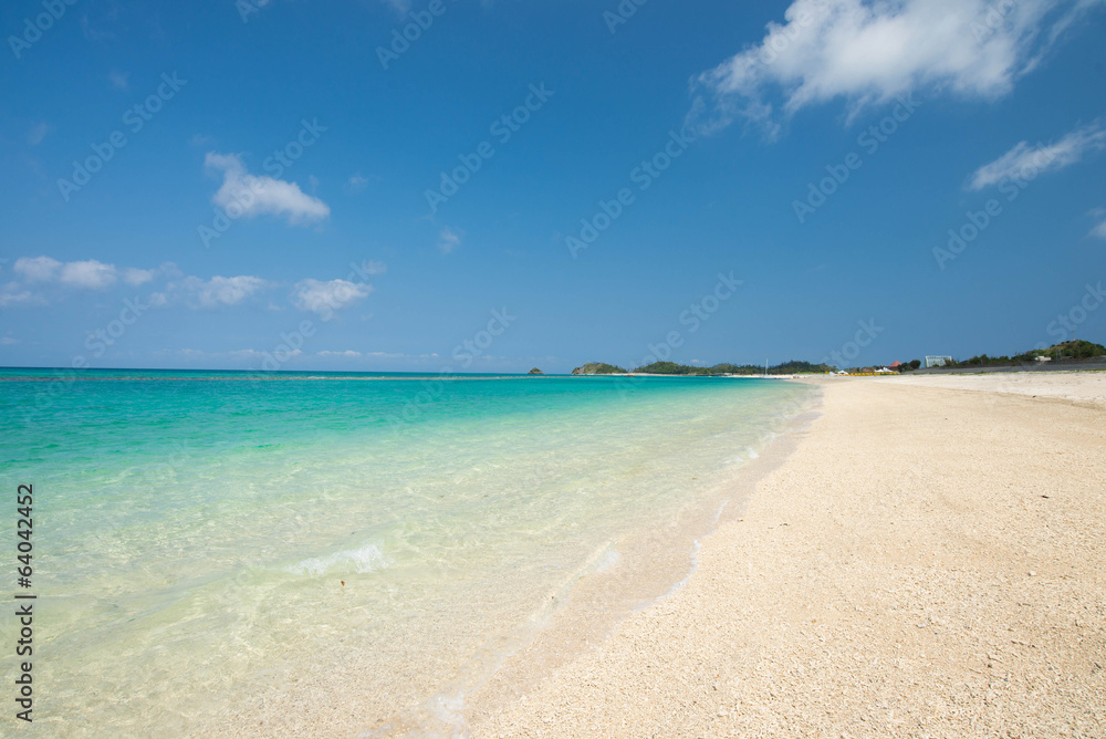 沖縄のビーチ（国頭村奥間）