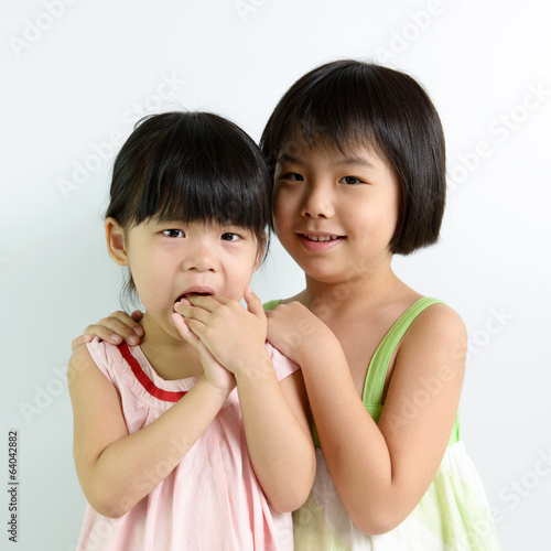 Little Asian girls