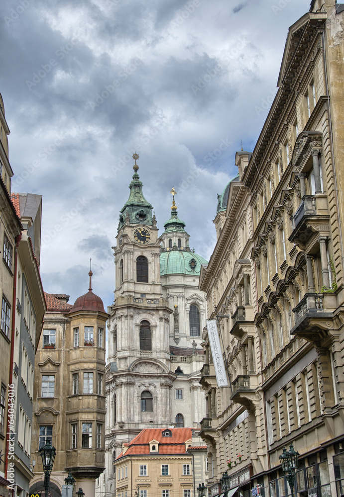 Beautiful classic Czech Republic architecture, Europe