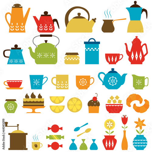 Tea time and coffee time