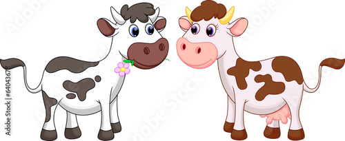 Cow cartoon