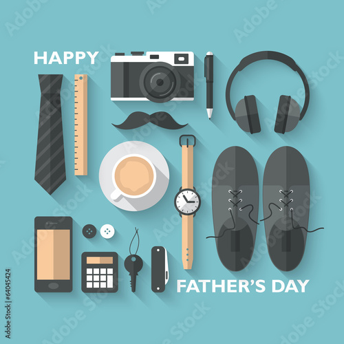 Father's day greeting card design