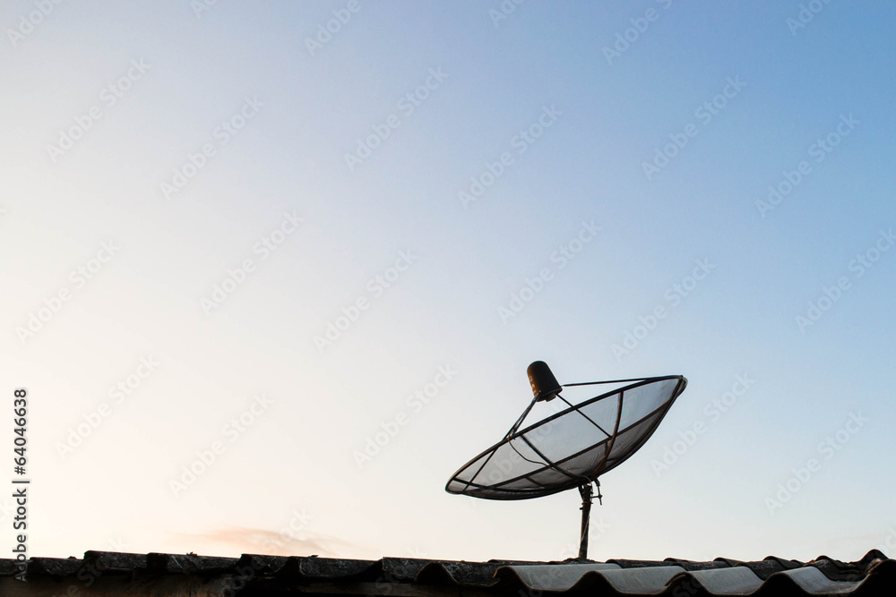 satellite dish antennas on the roof satellite dish antennas on the roof