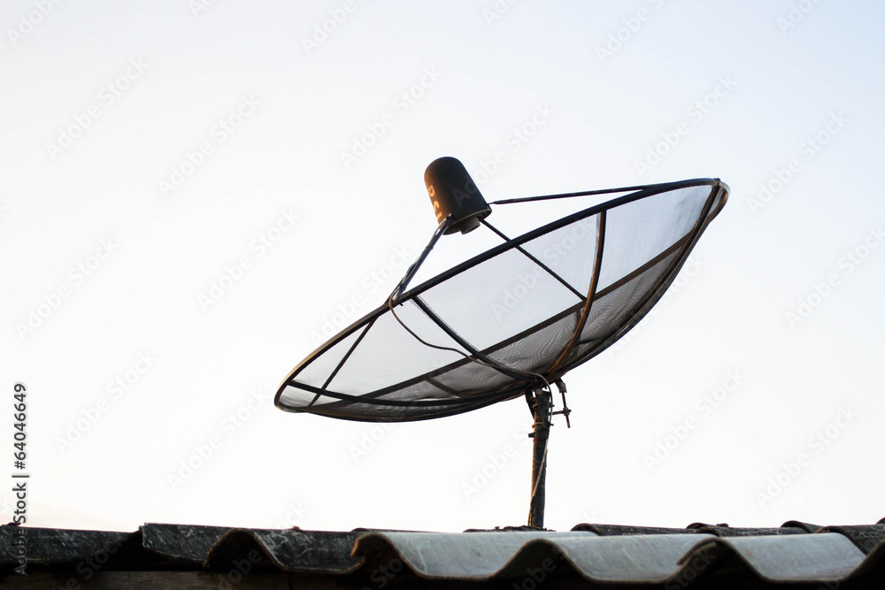 satellite dish antennas on the roof satellite dish antennas on the roof