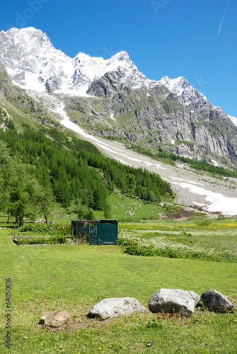 Wallpaper Mural IlMonte Bianco visto dalla Val Ferret Torontodigital.ca