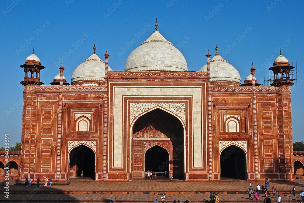 India - Agra - Moschea Taj Mahal