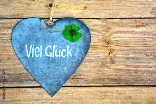 Viel Glück Herz