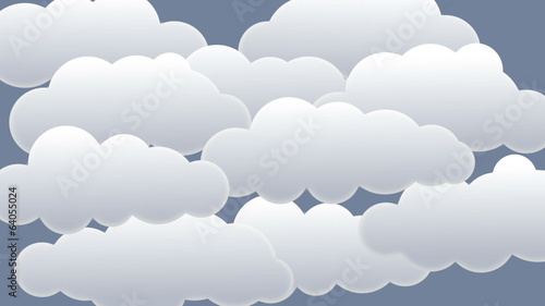 Clouds, unzip and blue sky! + isolated zip + alpha matte