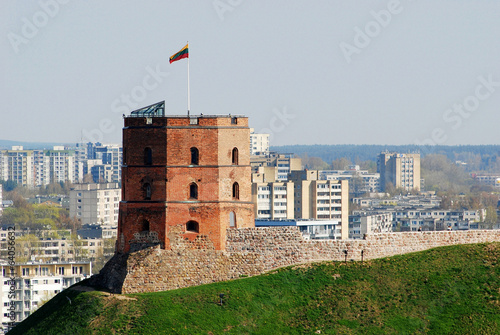 Obraz na płótnie Tower of Gediminas - Symbol of Vilnius w salonie