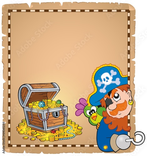 Pirate theme parchment 8