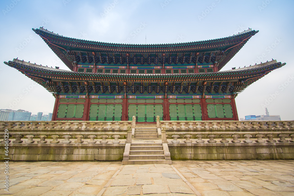 Gyeongbokgung Palace in Seoul , South Korea Gyeongbokgung Palace in Seoul , South Korea