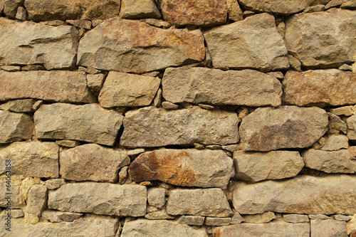Stone wall background horizontal