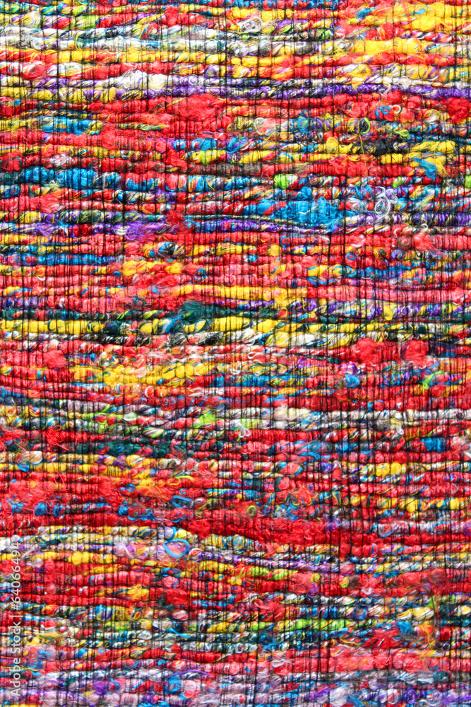 Tapis indien - fibres recyclés Tapis indien - fibres recyclés