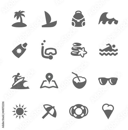 Sea Travel icons