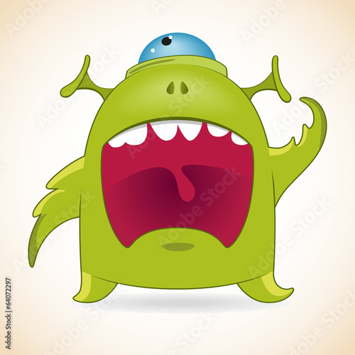 Screaming monster