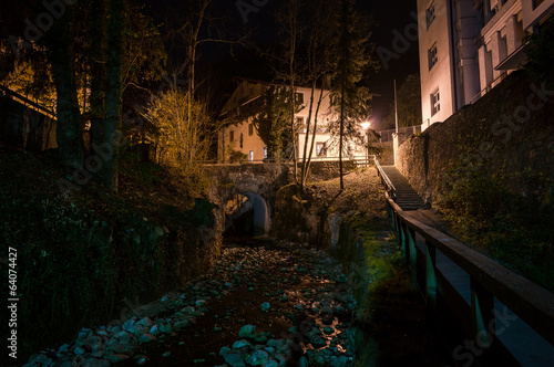 Düsteres Hallein