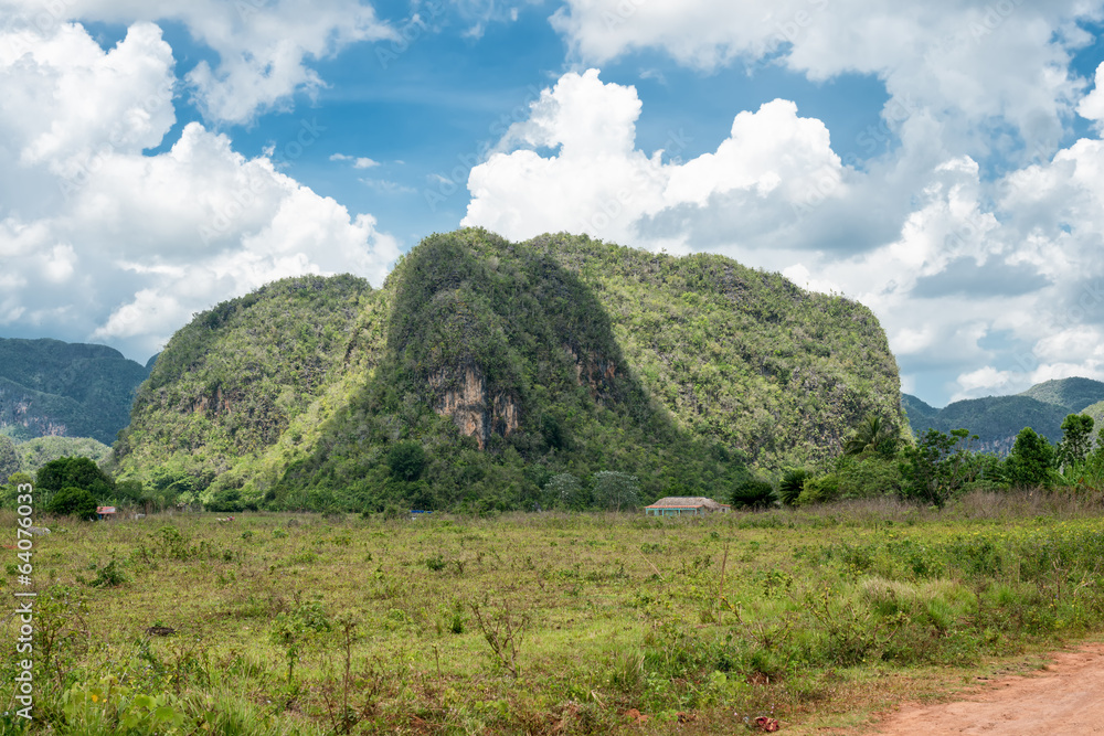 Mountains at the Vinales valley in Cuba