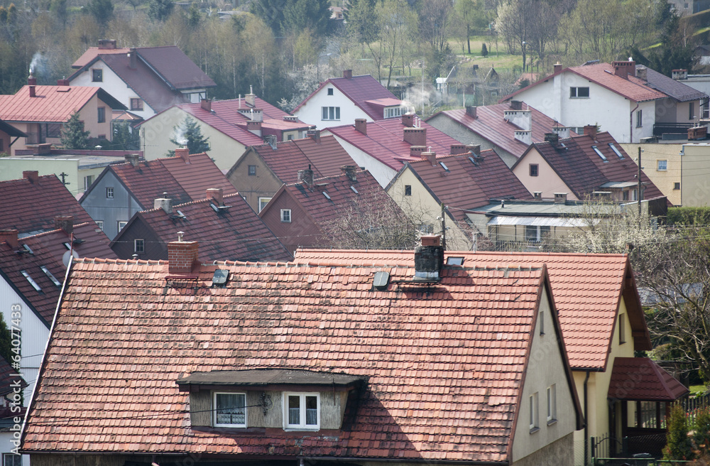Dachy domów