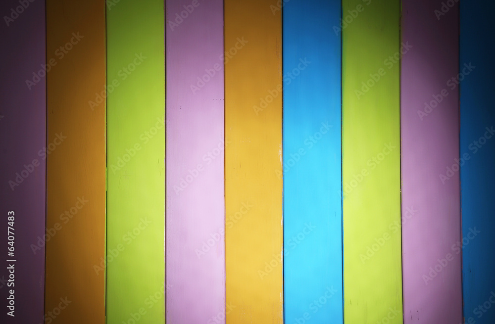 Colorful wood background Colorful wood background